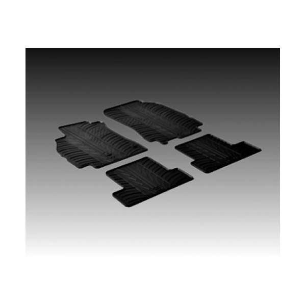 Гумени стелки Gledring за Renault Megane III 2008 - 01.2016