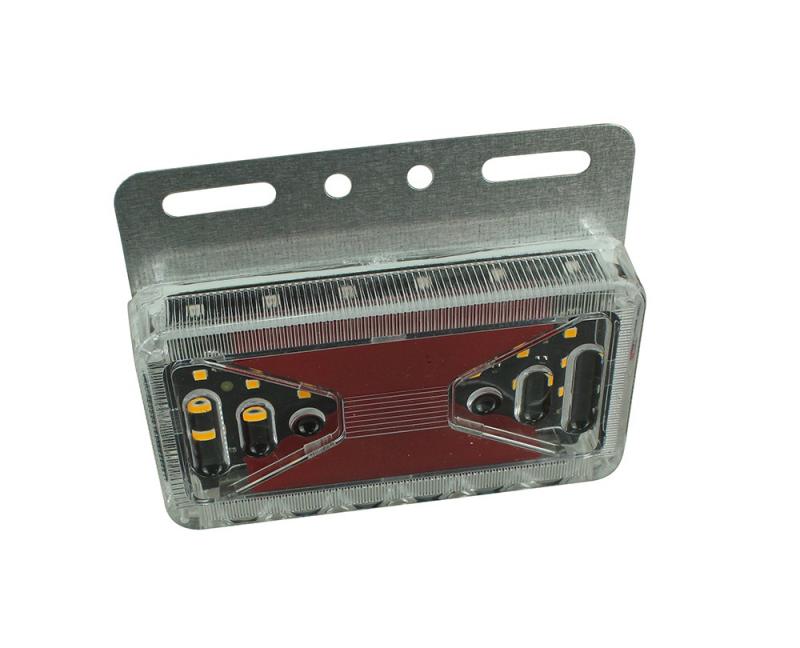 СТРАНИЧЕН ГАБАРИТ LED, ПЛАНКА, БЯГАЩА СВЕТЛИНА 24V