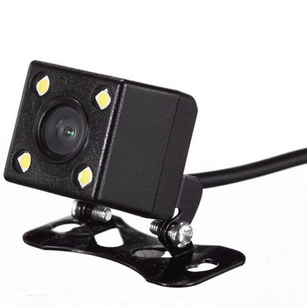 4LED HD Камера за задно виждане, подходяща за нощно виждане, водоустойчива, устойчива на земетресения, Задна камера