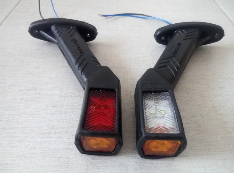 Габарит рогче led 12/24V криво