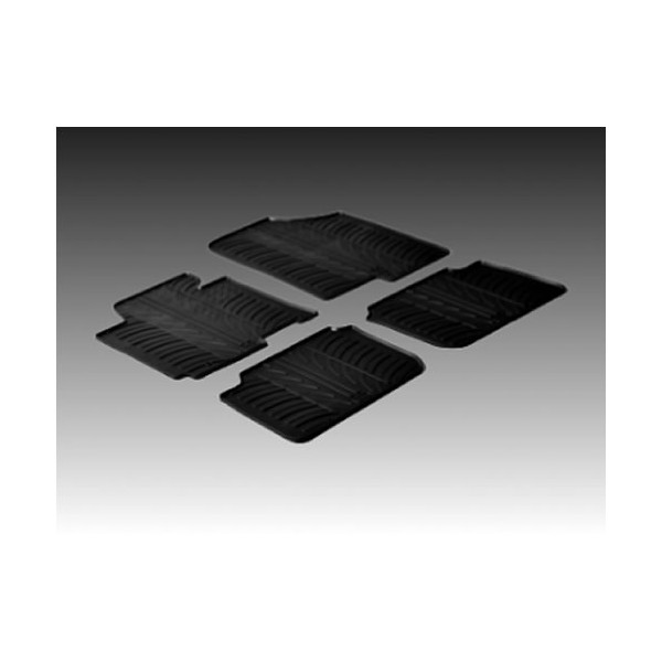 Гумени стелки Gledring за Hyundai Elantra 2011 - 03.2016г