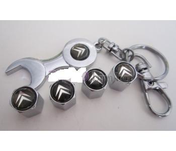 Ключодържател+капачки за винтили CITROEN