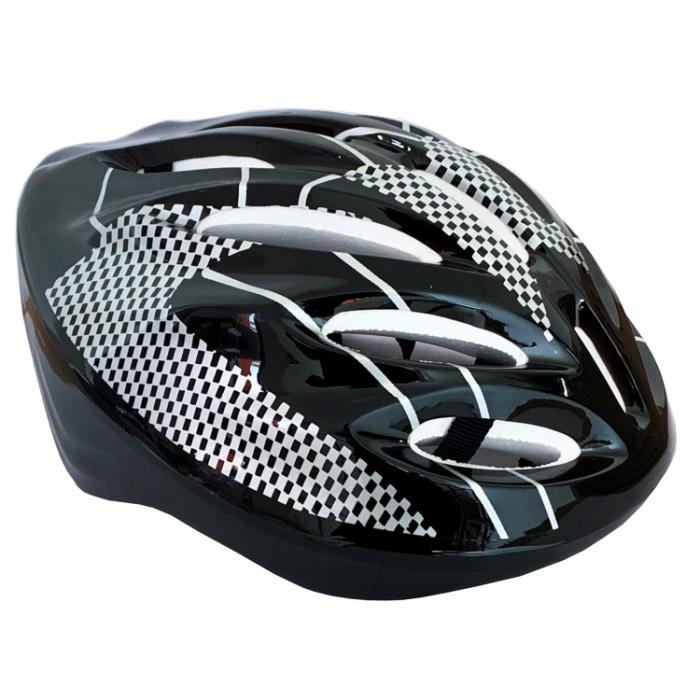 Вело каска черна