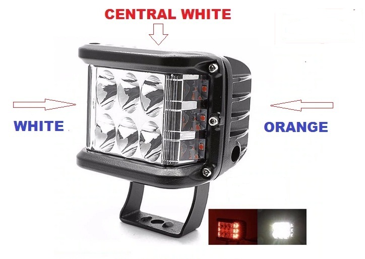  ХАЛОГЕН LED BAR-36W 10 cm с функця мигач