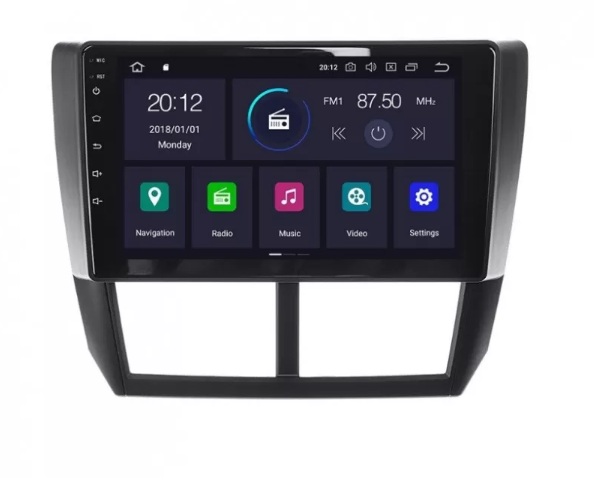 SUBARU IMPREZA FORESTER 2008 - 2013 - 9´´ НАВИГАЦИЯ