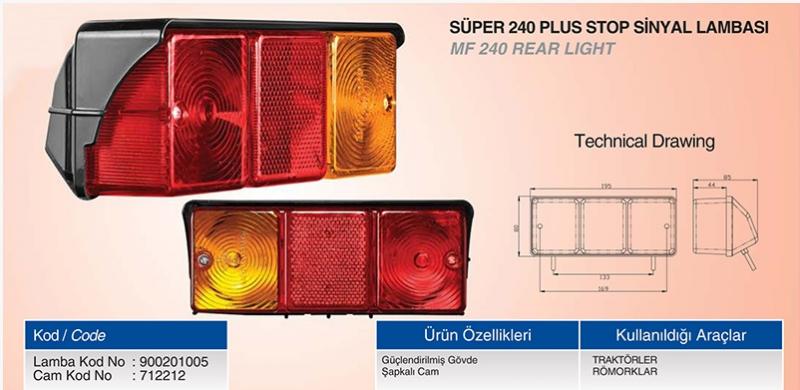 ИЗЧЕРПАН!К-кт стопове трактор MF240