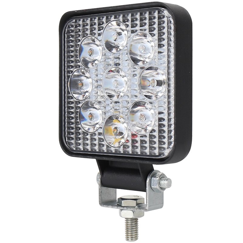 27W Мини Диоден Фар Прожектор Дневни Светлини Диодна Лампа 12V 24V Слим 