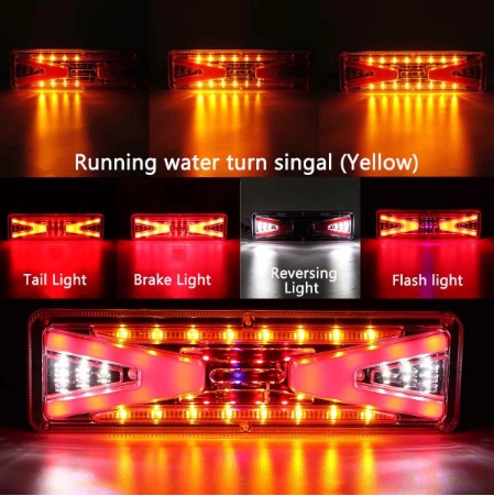 image_2 LED стопове с динамичен мигач и неон 12V