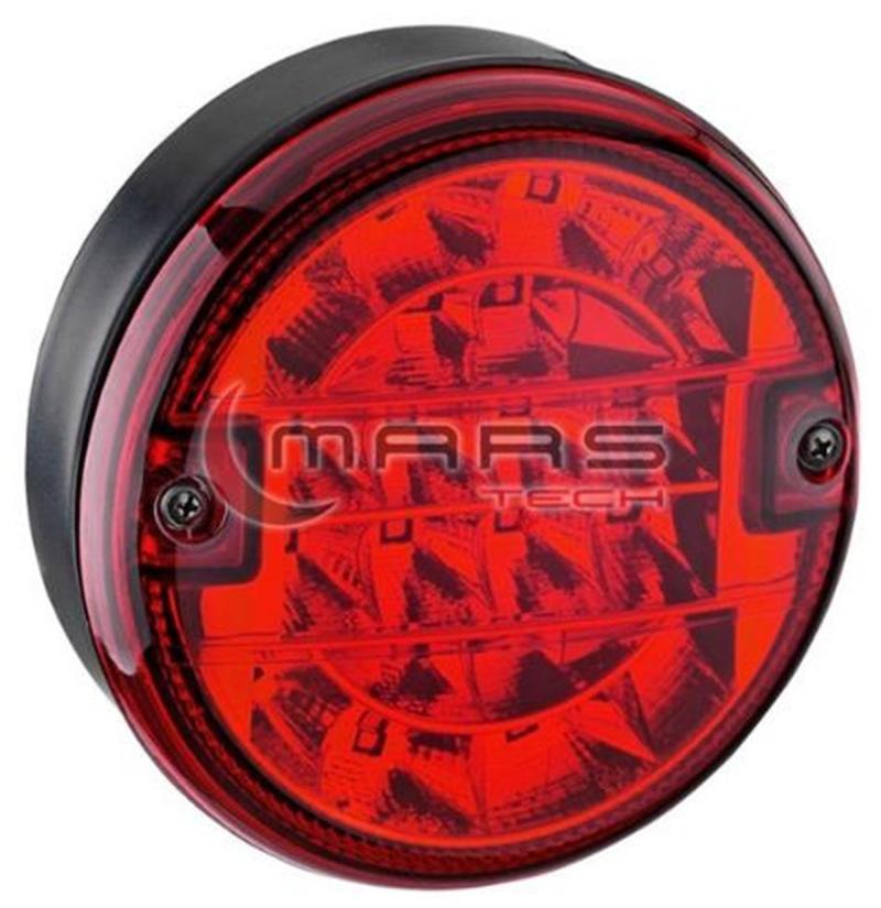 LED диоден стоп 24V червена светлина