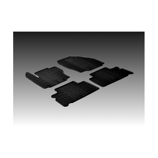 Гумени стелки Gledring за Ford S MAX ,GALAXY 2012 - 07.2015 5вр