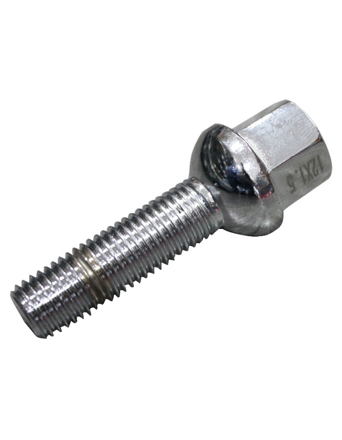 Болт за джанти тип сферичен-62мм (12мм x 1.5мм)