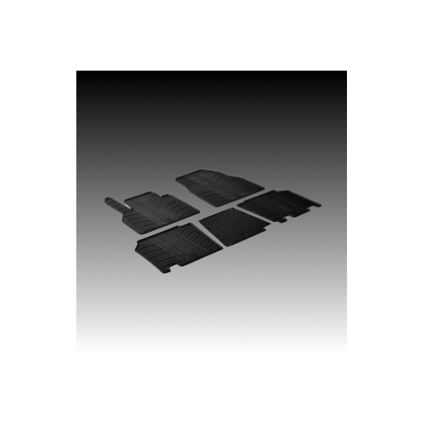 Гумени стелки Gledring за Mercedes Citan 2012 + 5 части