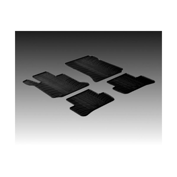 Гумени стелки Gledring за Mercedes E W211 2003 - 2008 , EW210 1995 - 2003