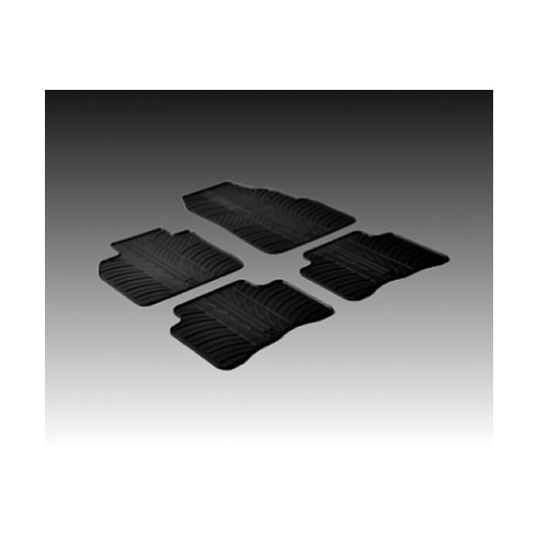 Гумени стелки Gledring за Renault Scenic II 2003 - 2009