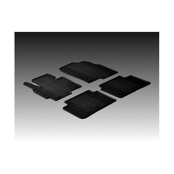 Гумени стелки Gledring за Mazda 6 2012+ 4 D Automat