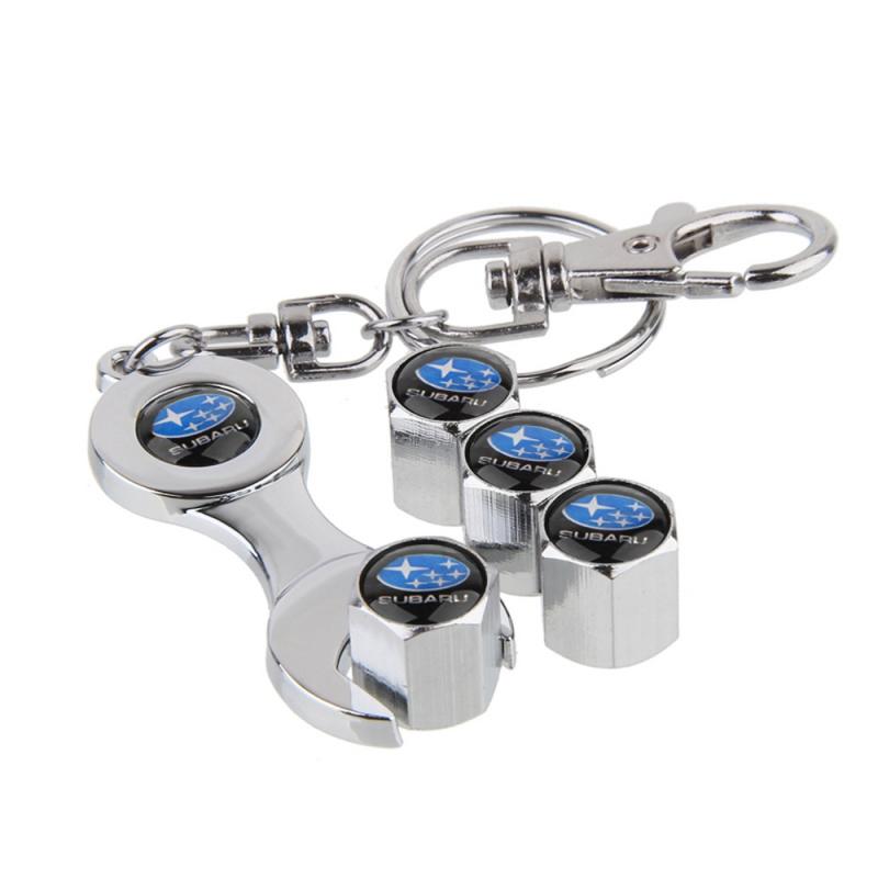 ИЗЧЕРПАН! Ключодържател и капачки за вентили SUBARU
