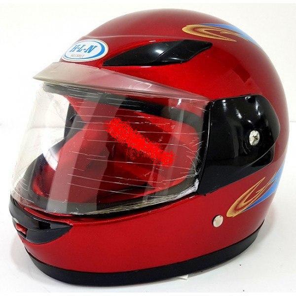 Детска каска червена