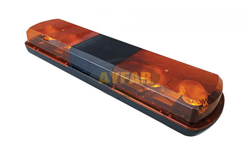 Аварийна лампа 12V жълто + жълто (119 см)