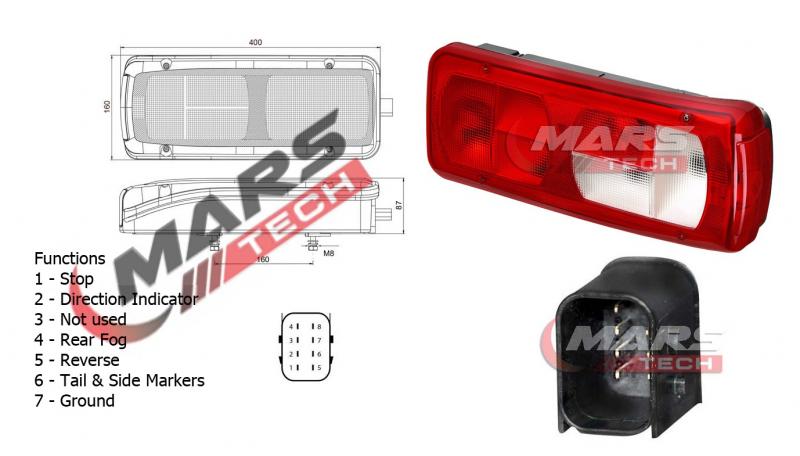 Стоп  за DAF XF/CF/LF/95XF 2013+