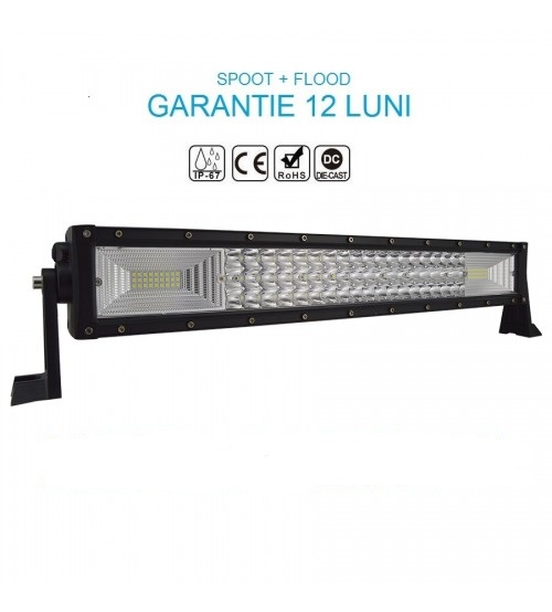 ИЗВИТ 55 СМ. 270W Мощен 7D Led Bar  Прожектор 12V 24V