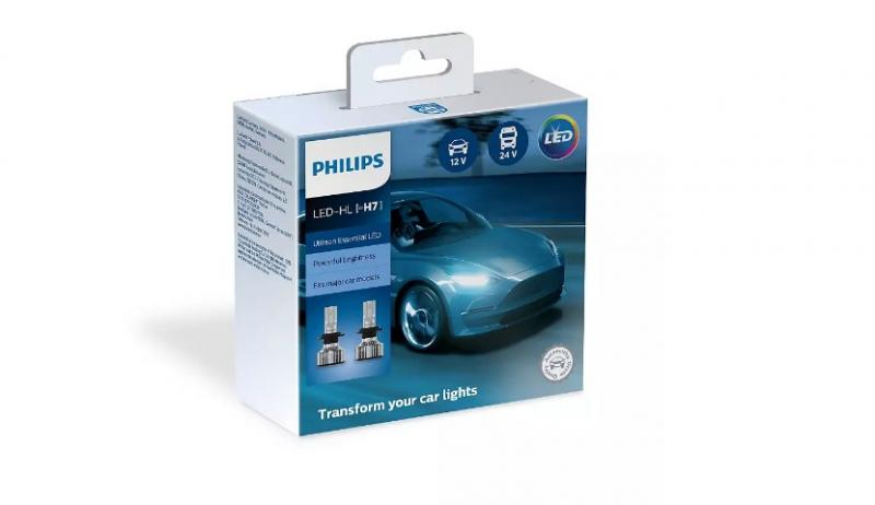 Комплект LED крушки за фарове H7 Philips