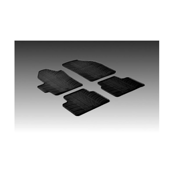 Гумени стелки Gledring за Chevrolet Spark 2005 - 2010 - Matiz