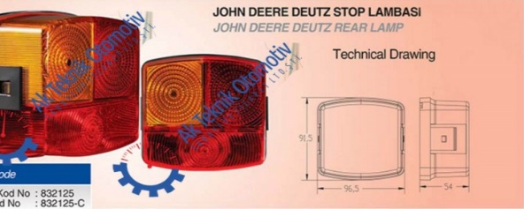 К-кт стопове JOHN DEERE DEUTZ