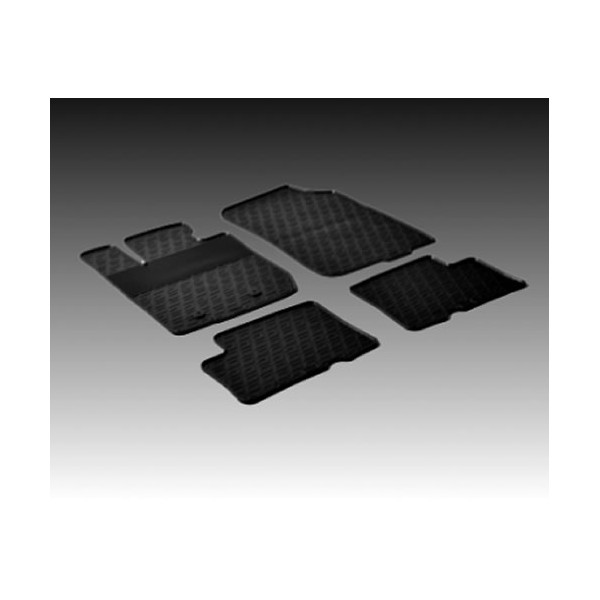 Гумени стелки Gledring за Dacia Duster 4x4 2015 - 12.2017