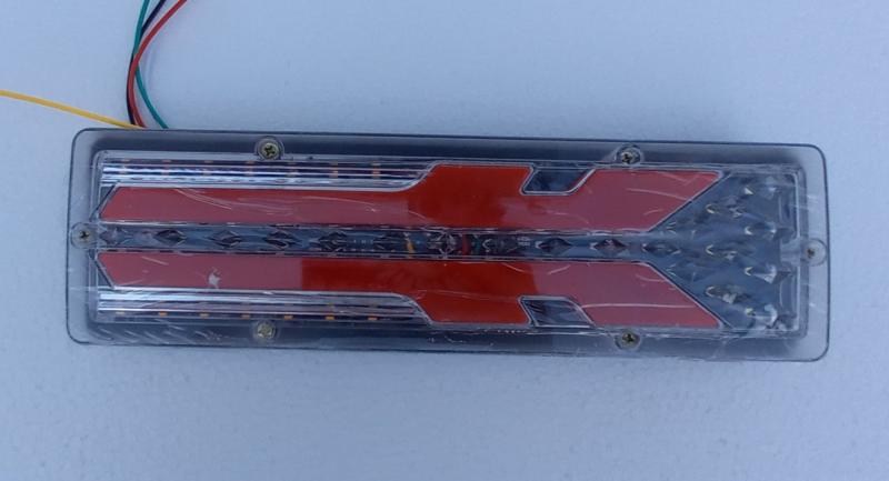 LED стопове с динамичен мигач и неон 12V