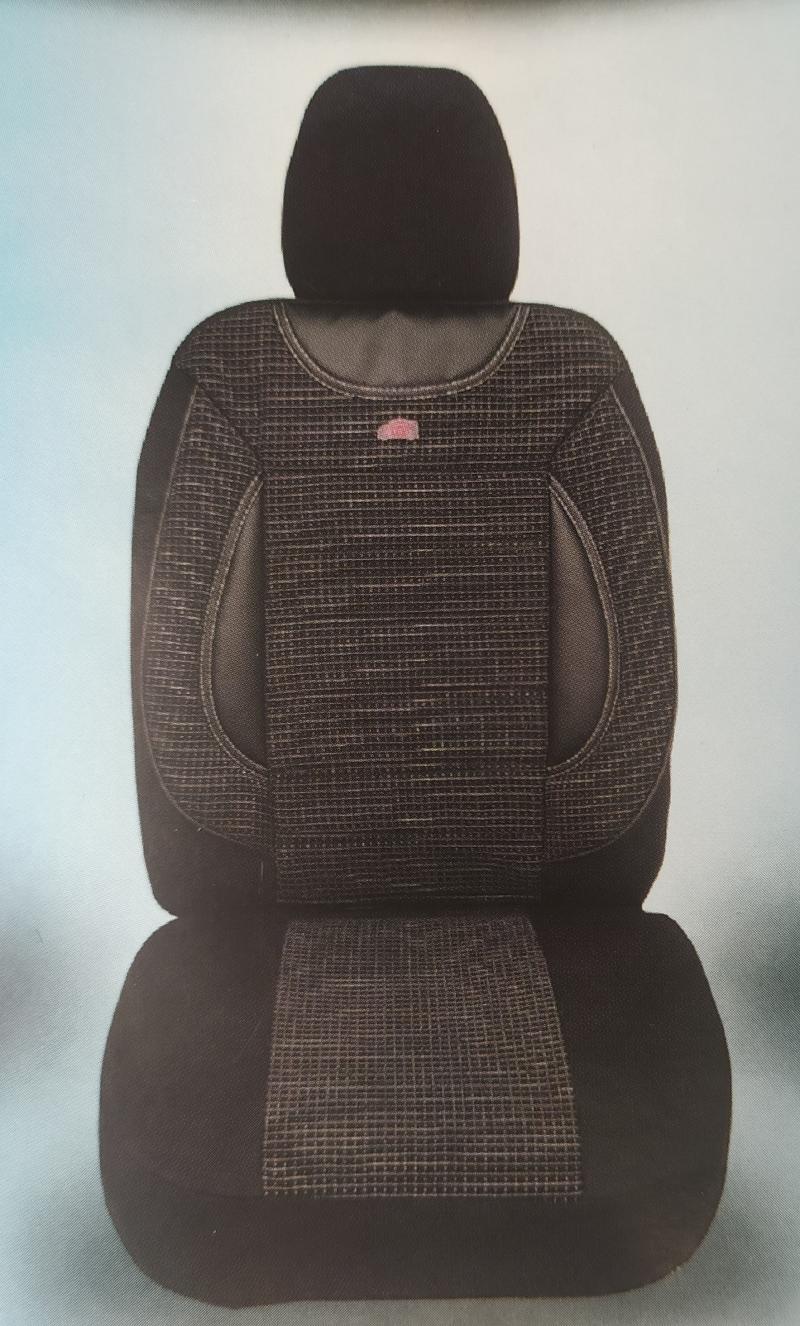 Комплект калъфи за седалки бус 2+1 черни 