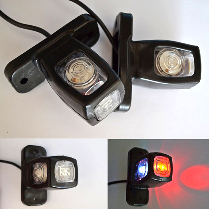 лед габарит-рогче Krone 8cm 12/24V -0130