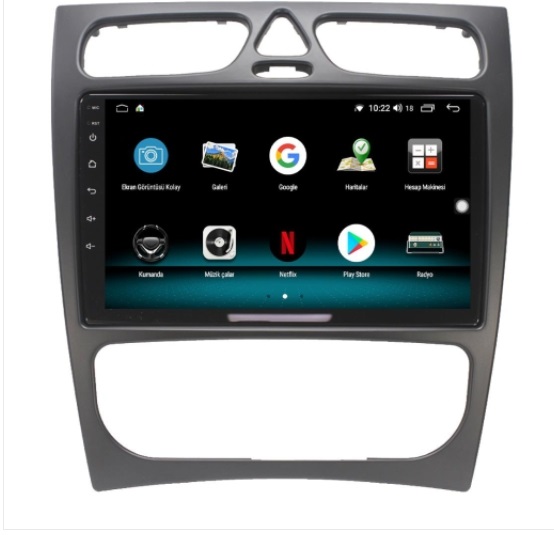 МУЛТИМЕДИЯ 9" MB W203 C-class 2002-2006 CLK