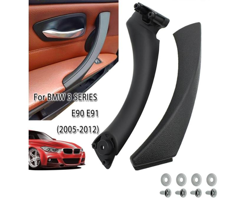 Вътрешна интериорна дръжка за врата за BMW E90 E91 2005-2012г. лява черна
