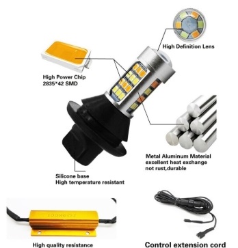 image_2 Led Крушки DRL -Дневна+ Мигач японски стандарт
