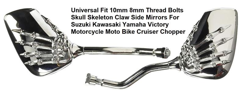 МОТО ОГЛЕДАЛА 027-8ММ/10ММ 2БР.К-Т