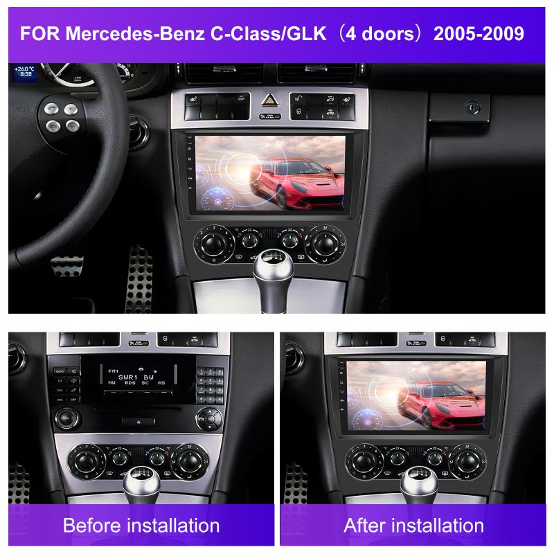image_3 Мултимедия за Mercedes-Benz C-Class/GLK 2005-2009 9"