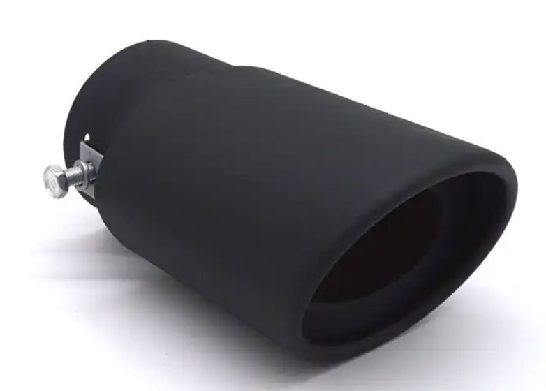 Накрайник за ауспух черен мат