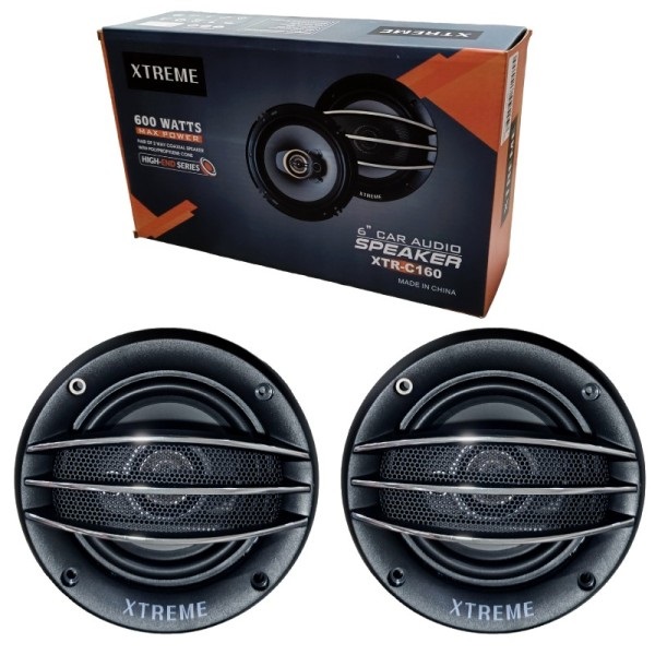 XTreme 16cm Колонки за автомобил – 600W (Комплект 2 бр.) XTR-C160